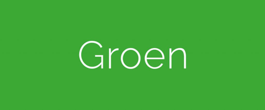 De betekenis van de kleur groen