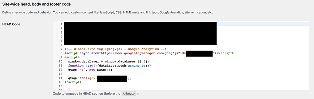Google Analytics koppelen aan je WordPress website met header code