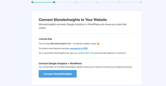 monsterinsights google analytics plugin