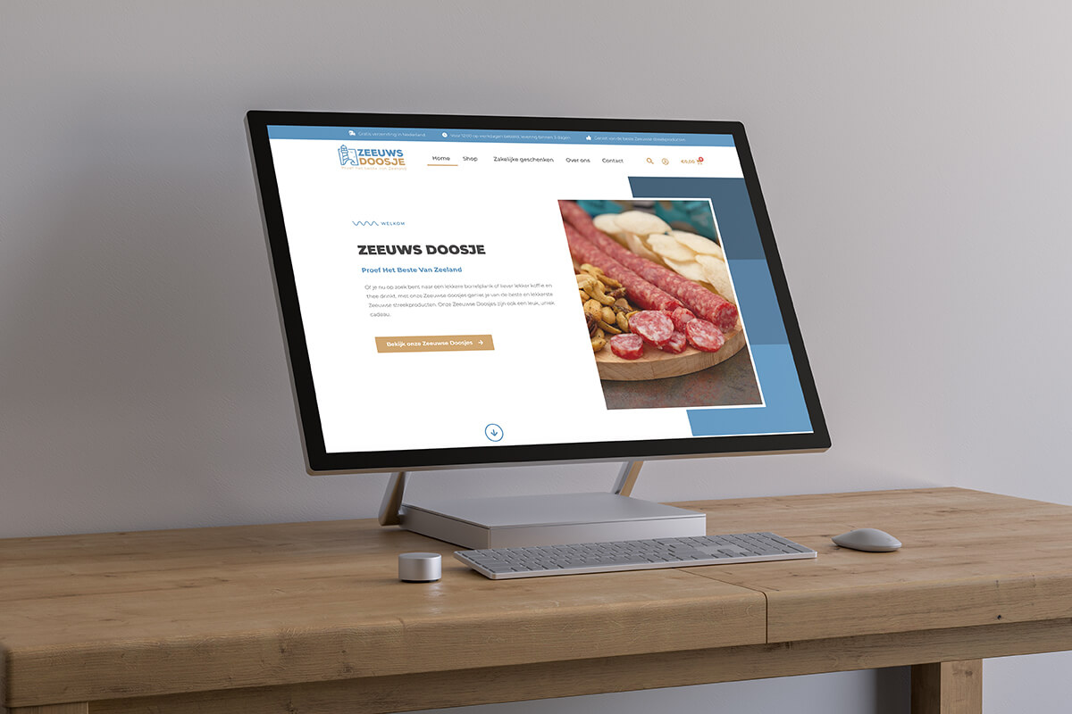Wordpress webshop met stoere en robuuste look