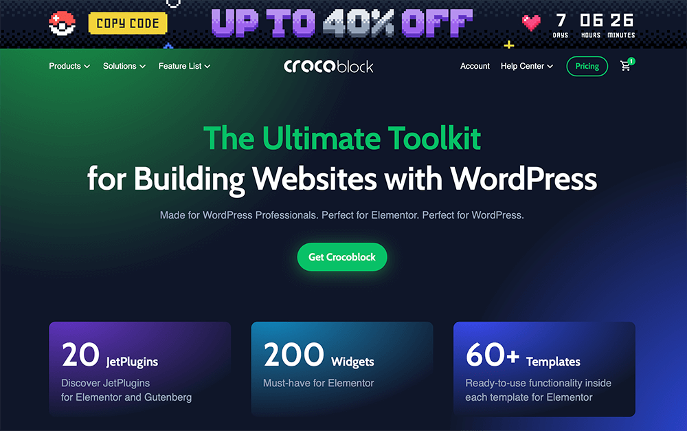 Crocoblock Black Friday