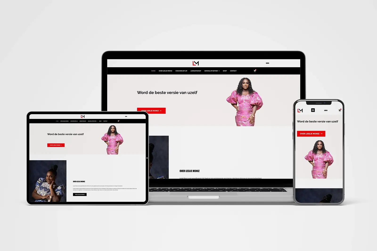 Maatwerk WordPress lidmaatschap website voor life coach