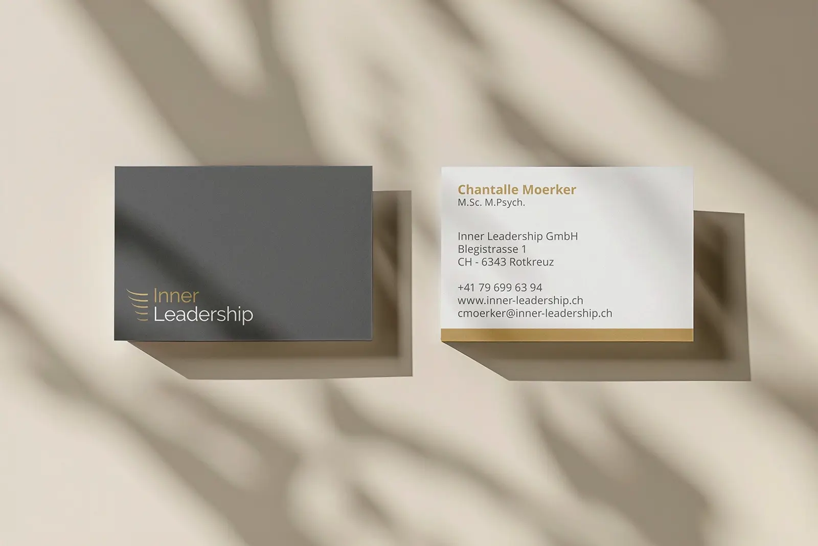 Minimalistisch logo en huisstijl ontwerp voor coach in leiderschapsontwikkeling - branding traject