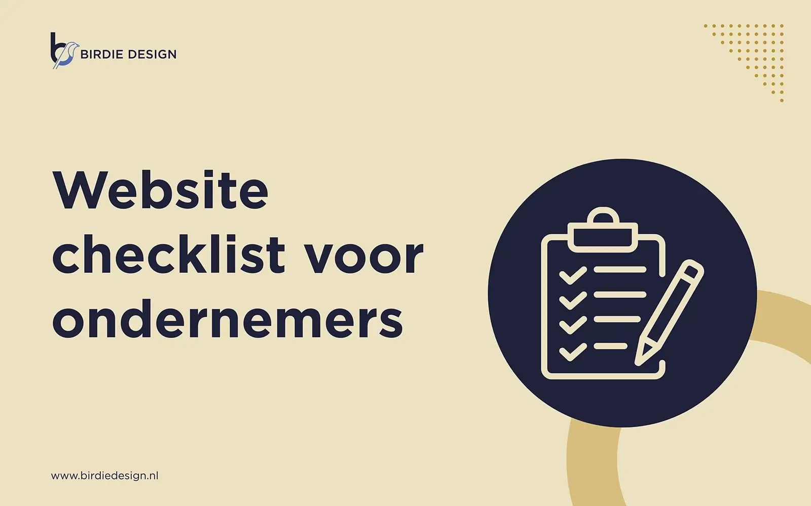 verbeter je website met deze website checklist voor ondernemers